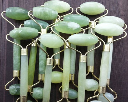 Jade facial roller for facial massage