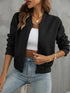 Zip Up Long Sleeve Jacket long sleeve design