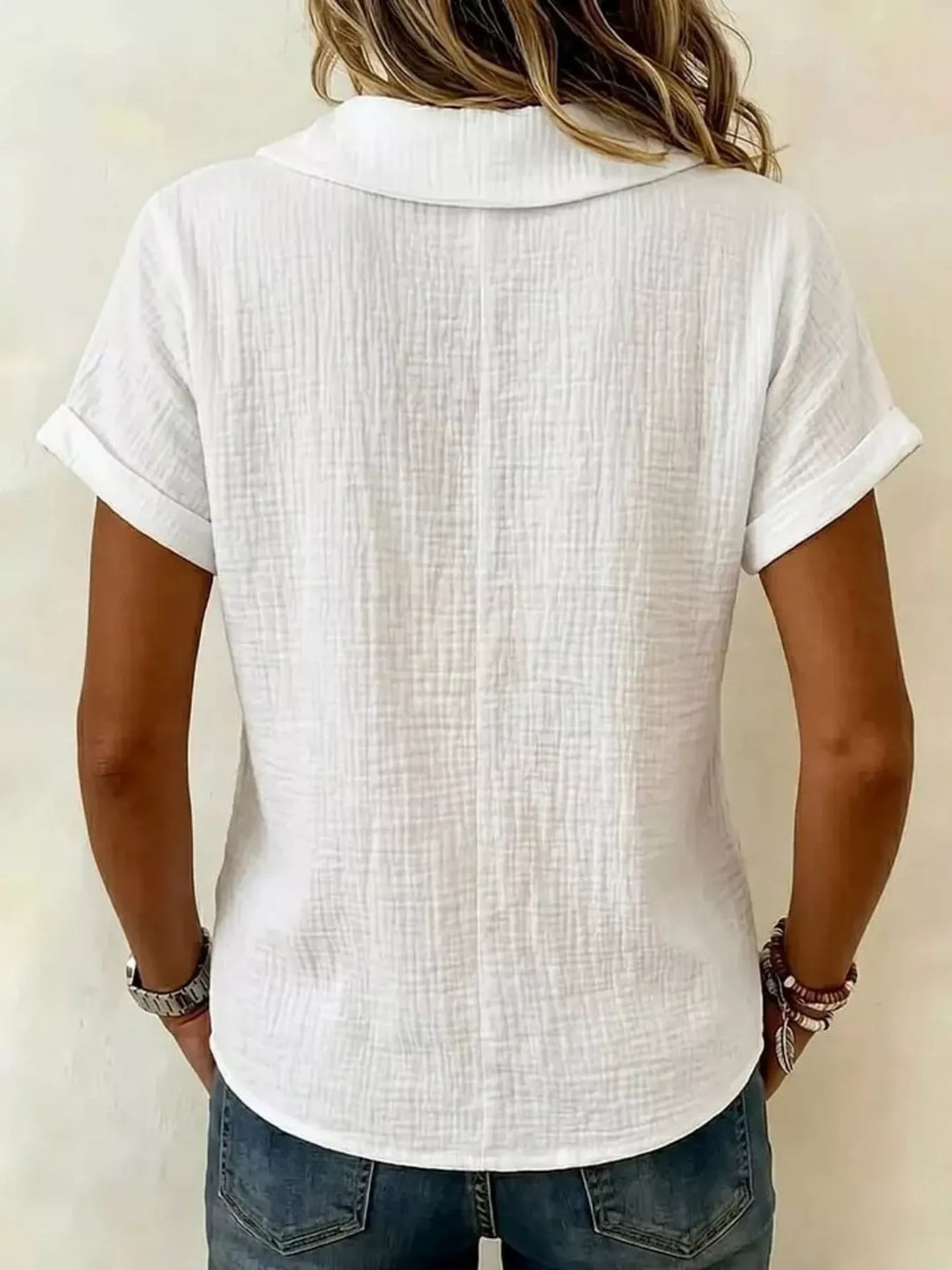 Plus size casual blouse everyday style