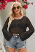 Openwork Knit Top openwork knit design