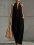 Elegant Plus Size Halter Jumpsuit: Effortless Style and Confidence for Every Occasion