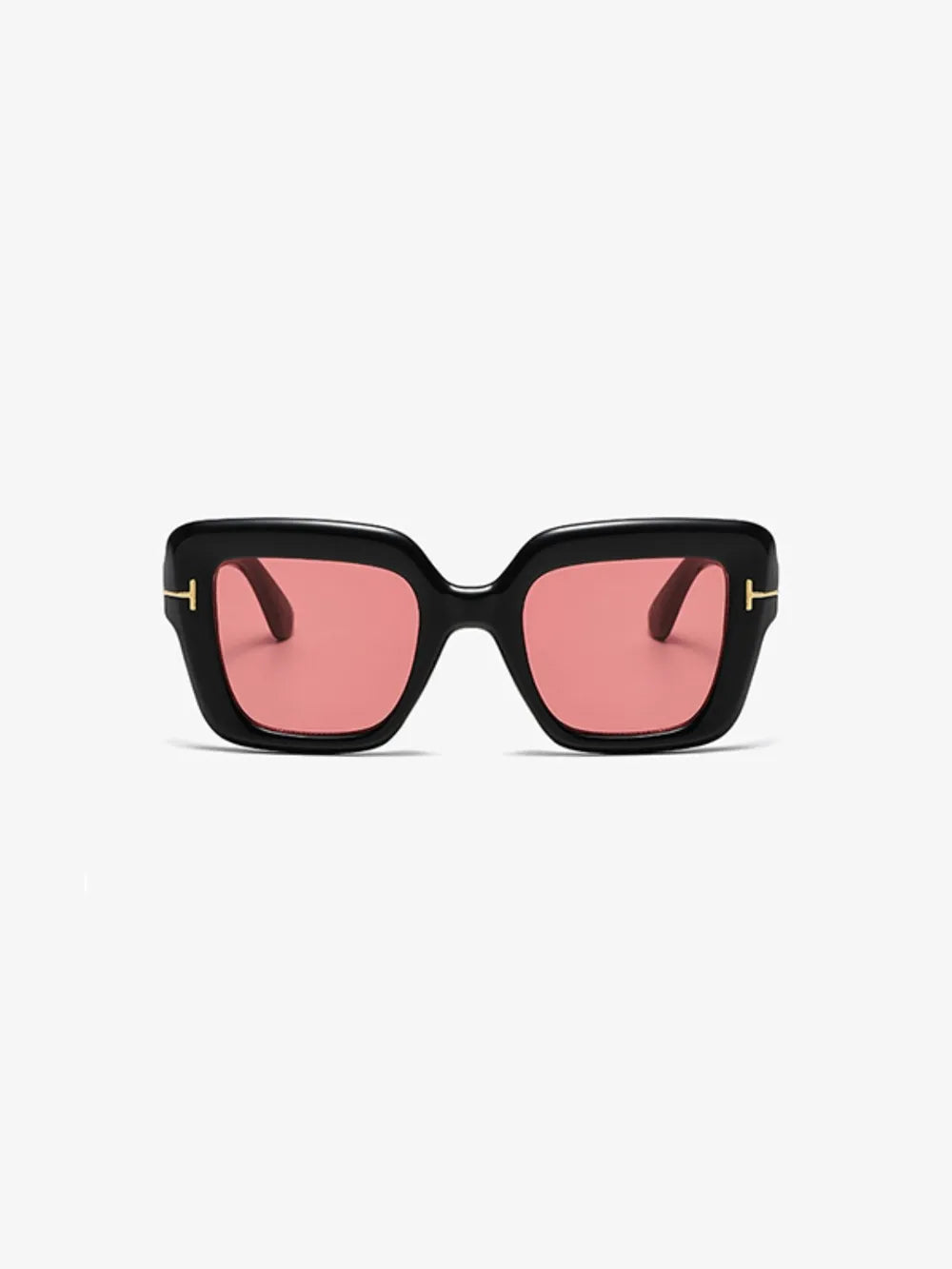 Polycarbonate frame square sunglasses modern square design