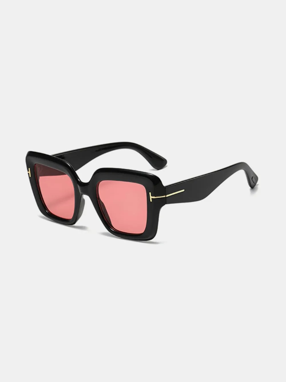 Polycarbonate frame square sunglasses modern square design