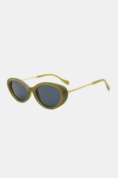 Polycarbonate Cat-Eye Sunglasses UV400 lenses