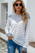 Striped Long Sleeve T-Shirt long sleeve detail