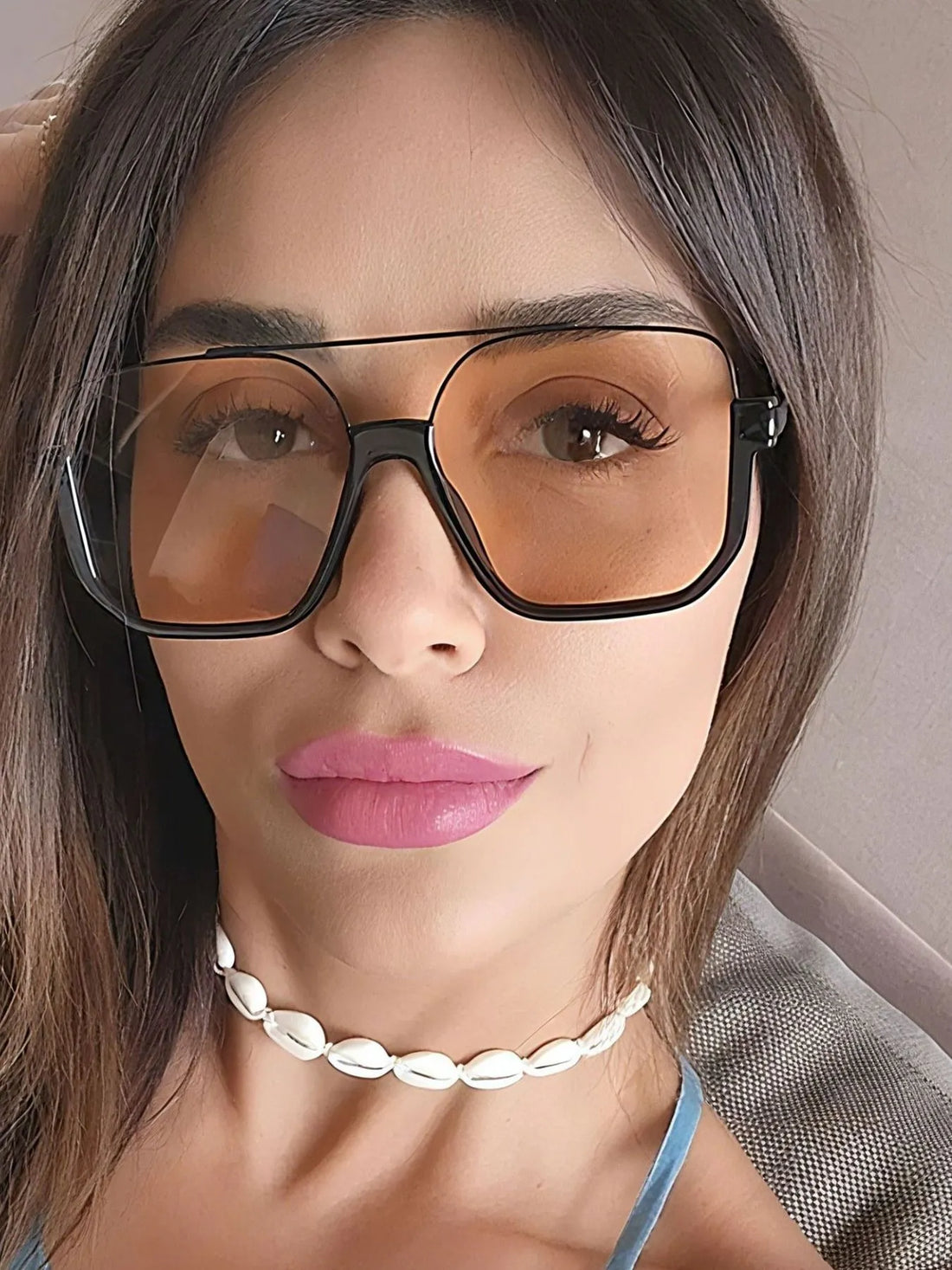 Oversized Square Fashion Sunglasses fashion style