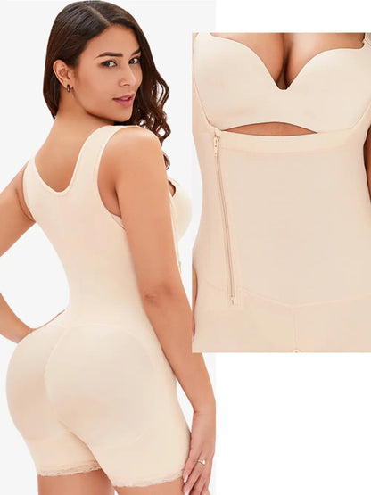 Full Size Side Zip Up Shapewear side zip design