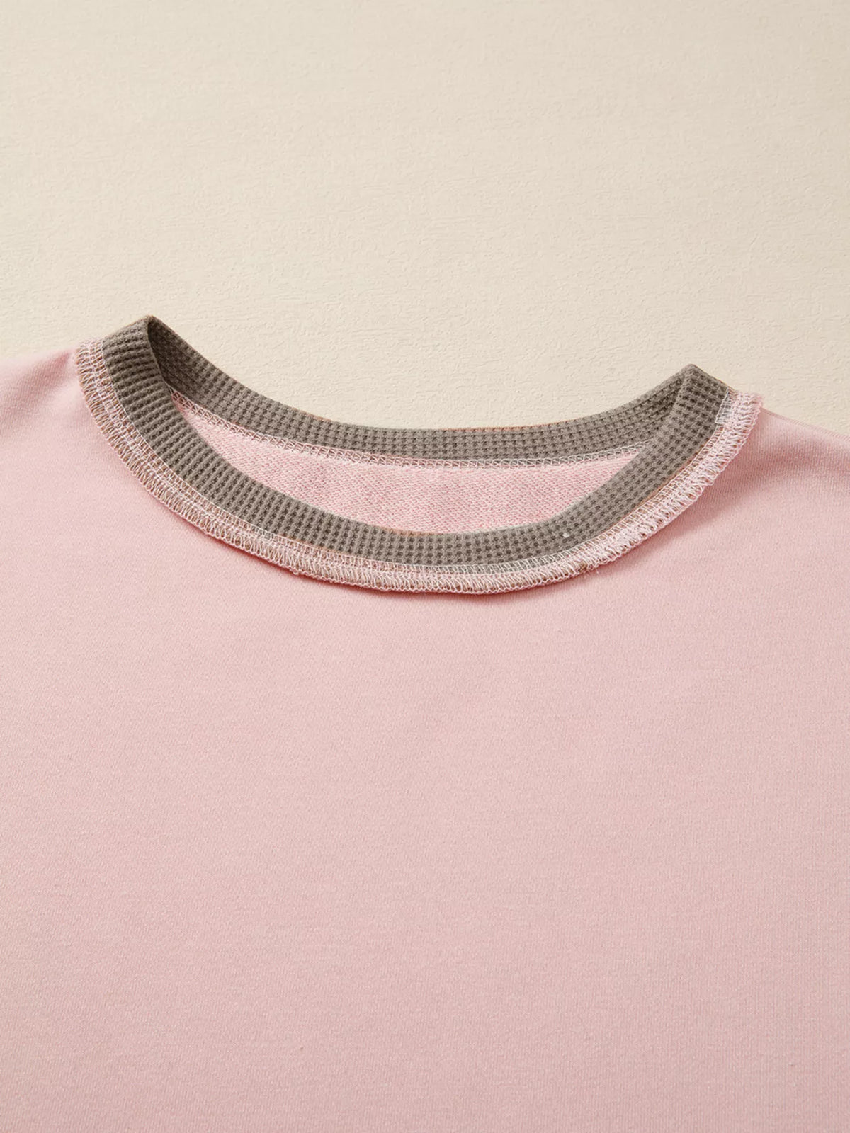 Color Block Oversize Sweatshirt oversized fit