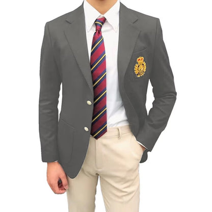 Mens slim fit suit formal business wear