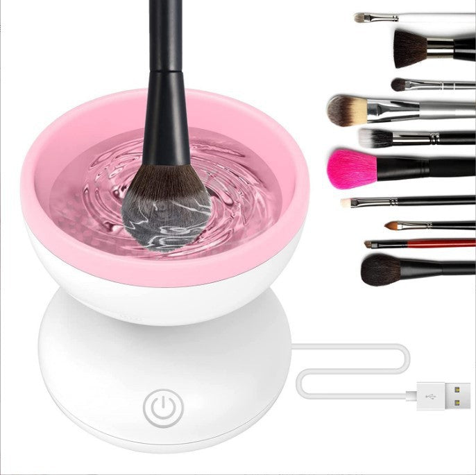Makeup brush cleaner for cosmetic brushes