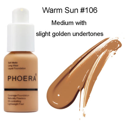 Matte foundation oil control concealer cream
