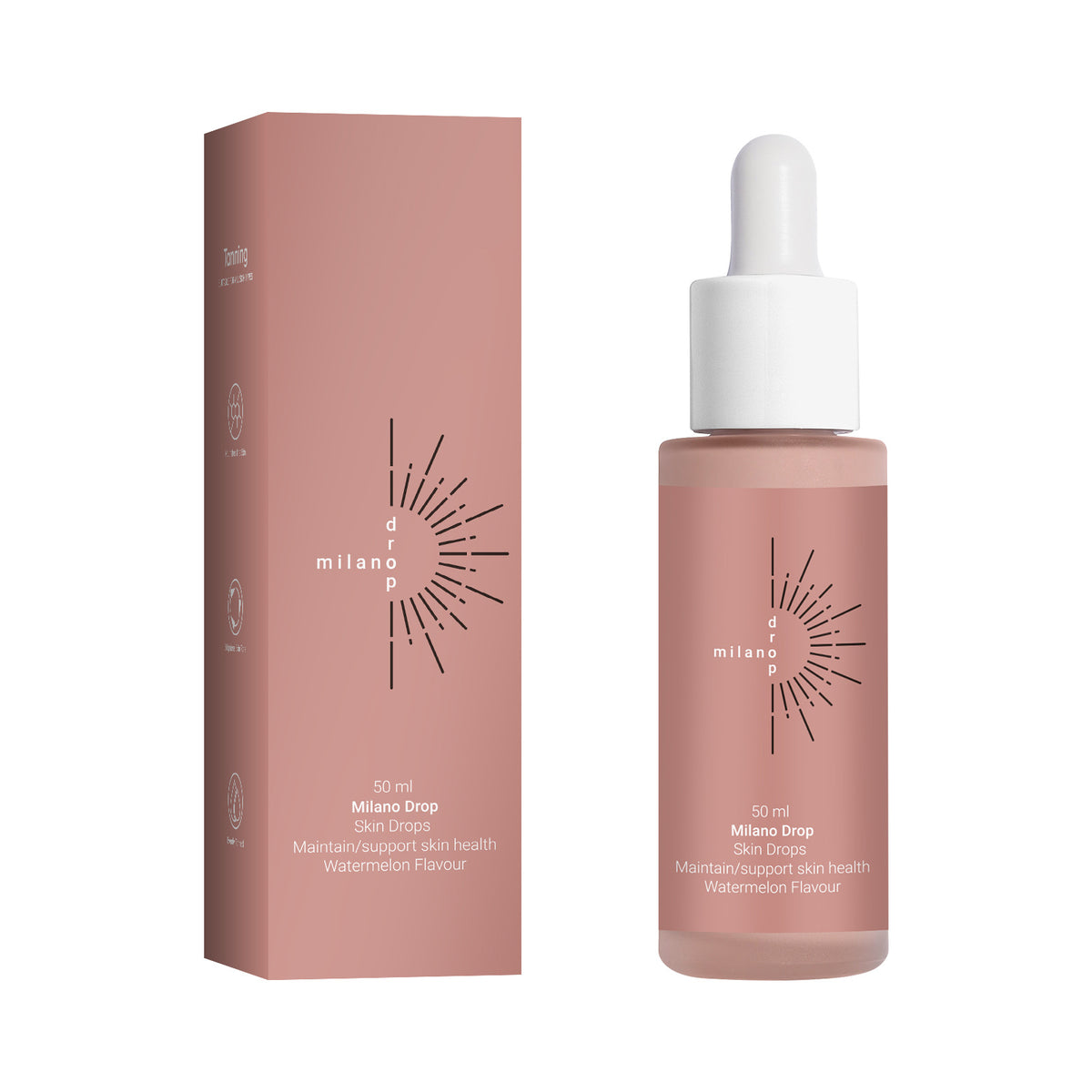 Self tanning serum beauty care product