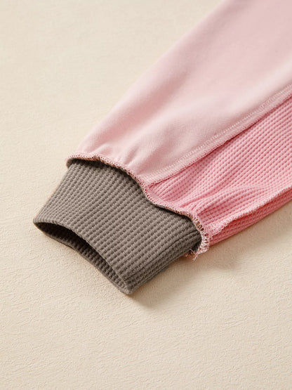 Color Block Oversize Sweatshirt oversized fit