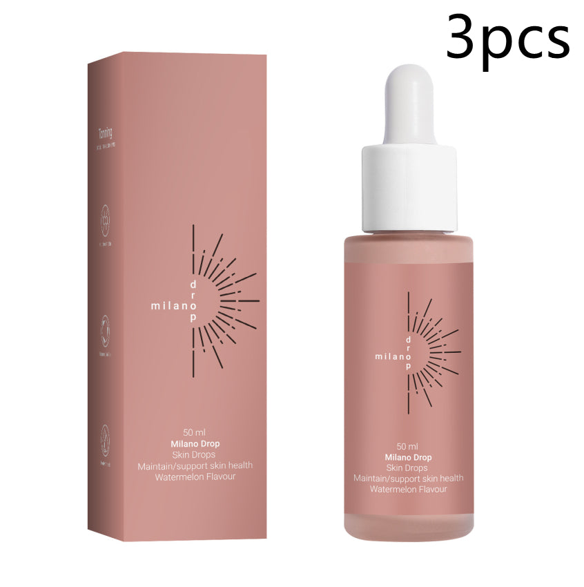 Self tanning serum beauty care product