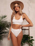 Scoop Neck Wide Strap Swim Set – Women&