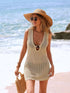 Sleeveless Knitted Beach Cover-Up knitted design