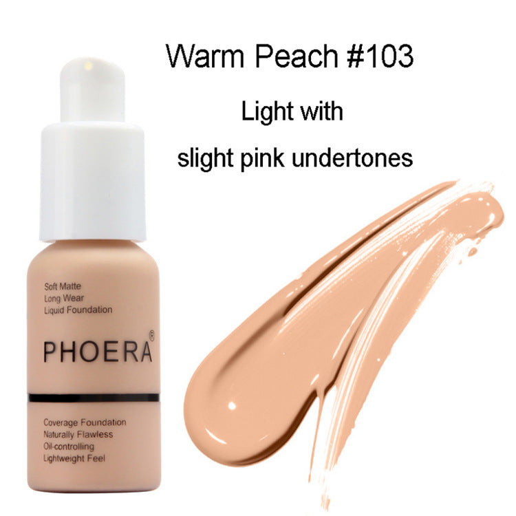 Matte foundation oil control concealer cream