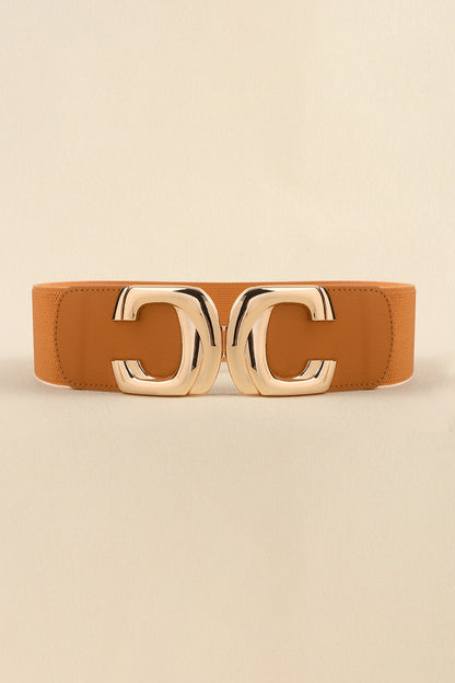 Zinc Alloy Buckle Elastic Belt elastic design