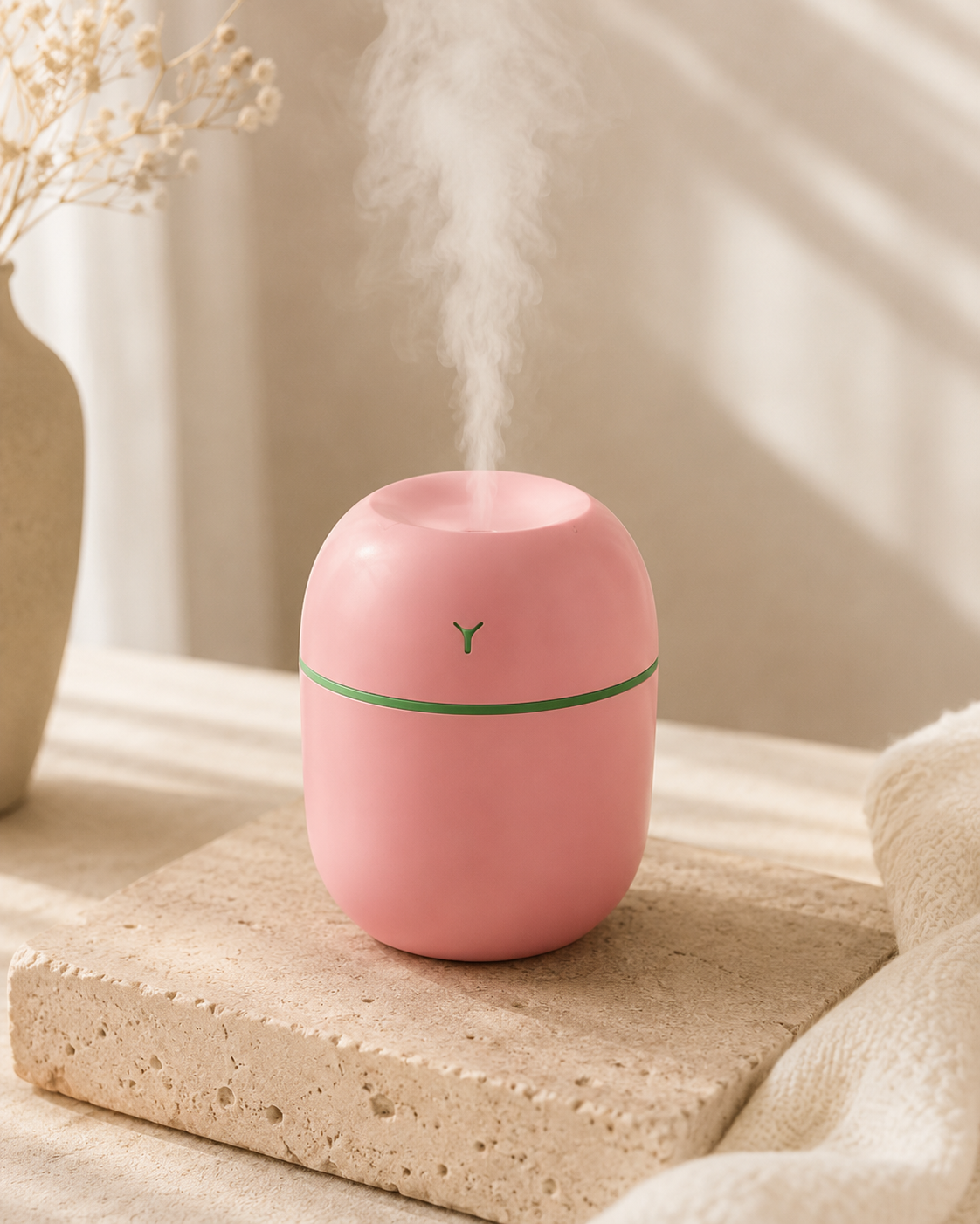 Portable Ultrasonic Humidifier USB Aroma Essential Oil Diffuser LED - Eloria Shop