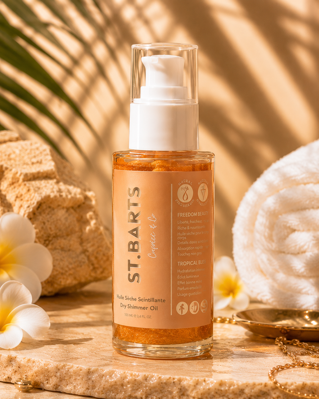 Dry body oil nourishing skincare for radiant skin