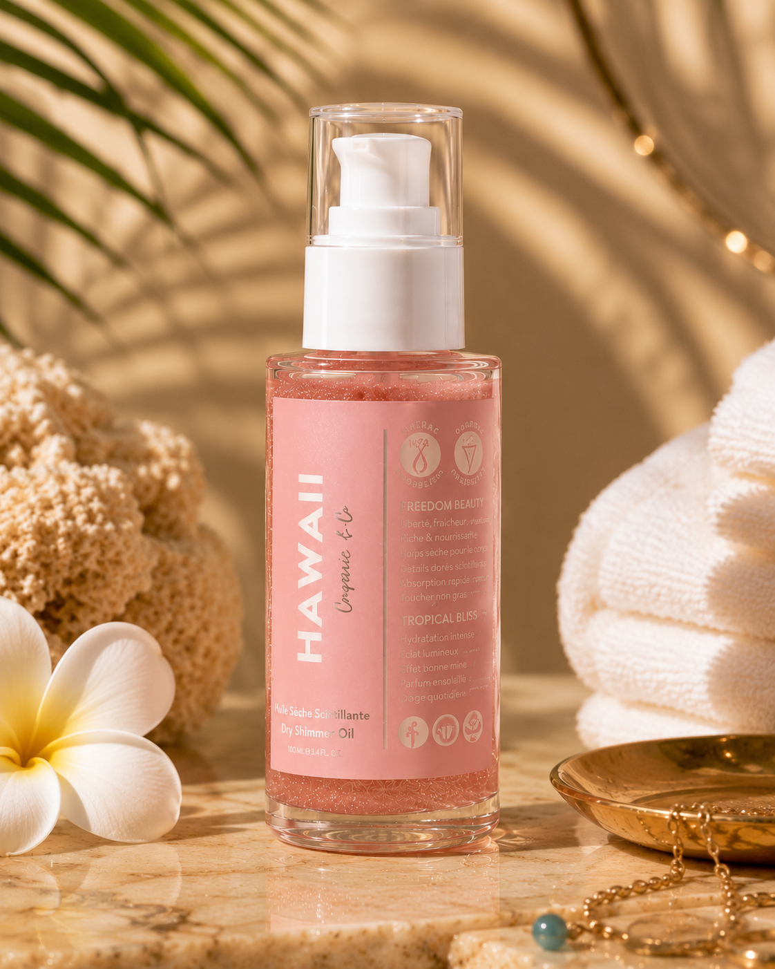 Dry body oil nourishing skincare for radiant skin