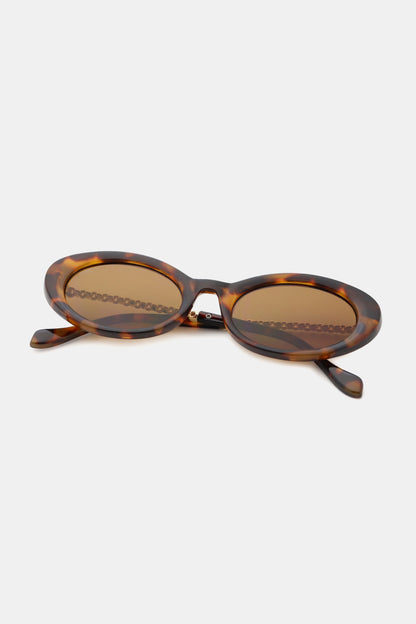 Polycarbonate Cat-Eye Sunglasses UV400 lenses