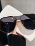 Oversized UV Protection Sunglasses fashion eyewear