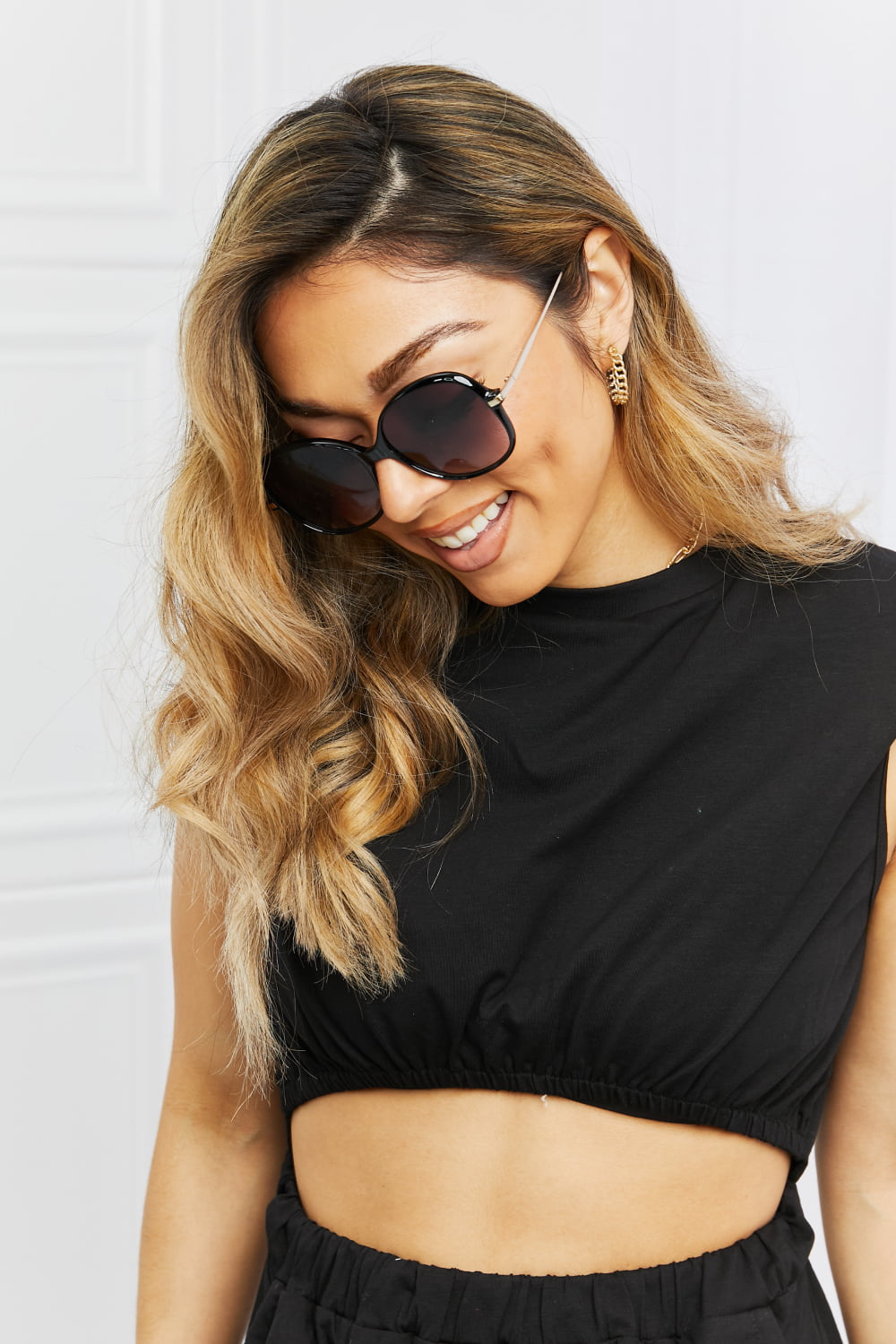 Stylish Full Rim Sunglasses fashion style