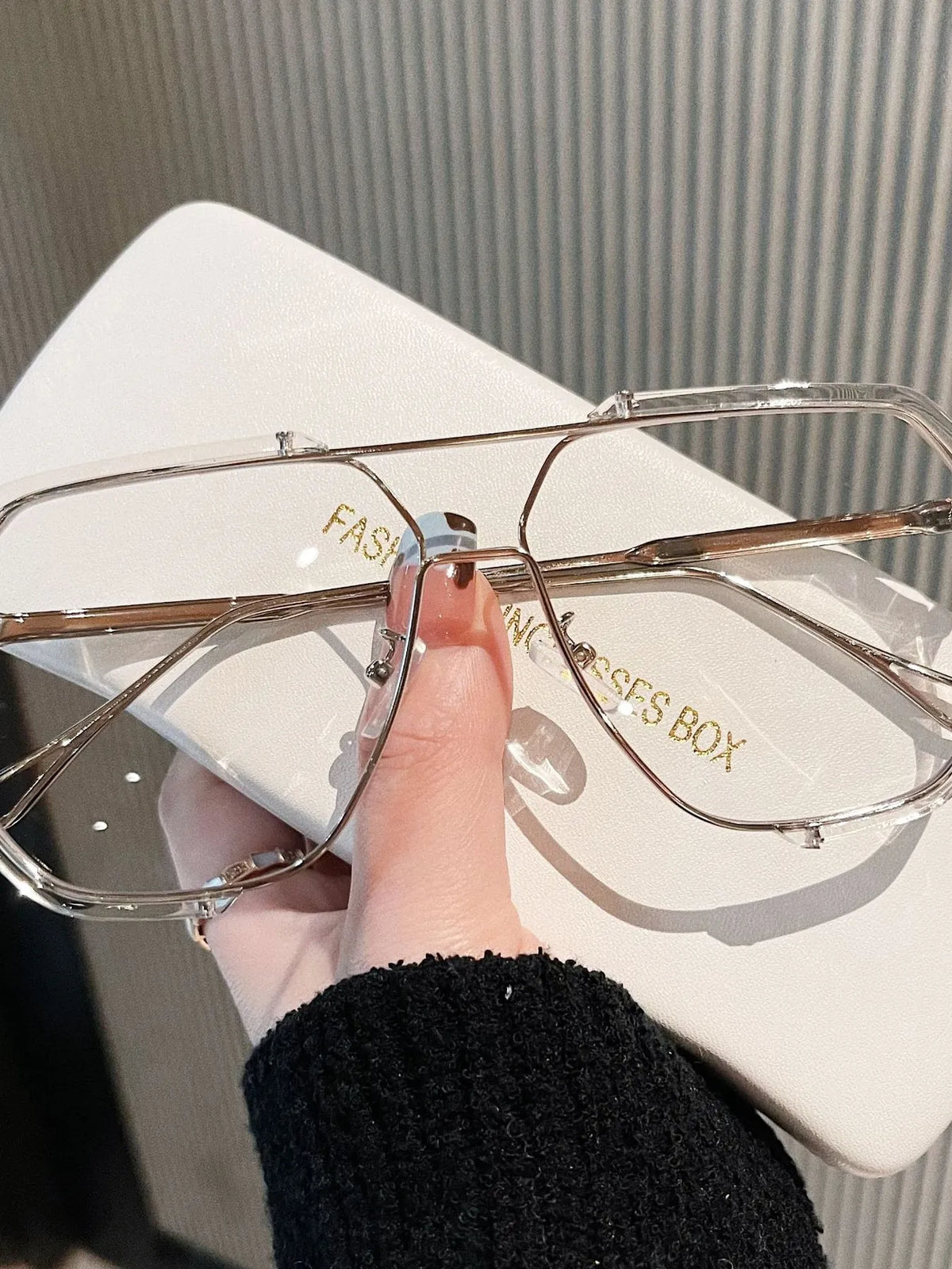 Oversized UV Protection Sunglasses fashion eyewear