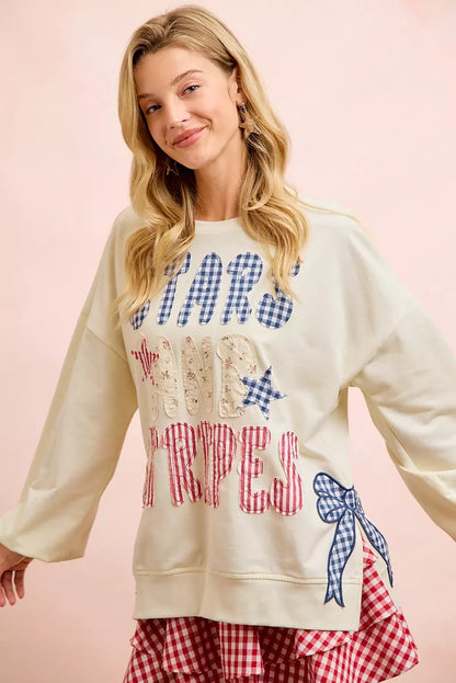 Patriotic 4th of July sweatshirt
