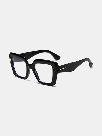 Polycarbonate frame square sunglasses modern square design