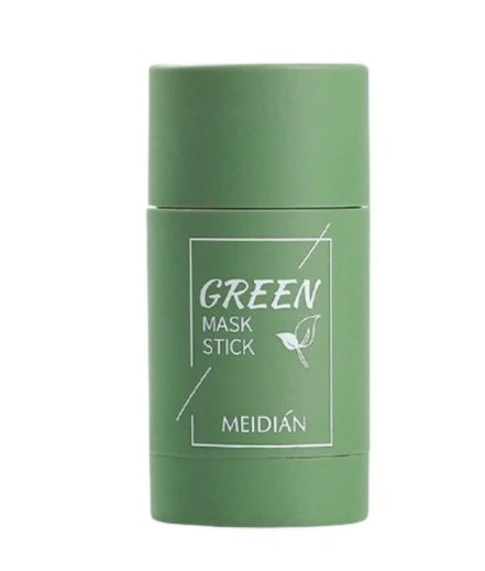 Green tea mask stick with botanical extracts