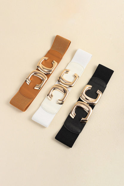 Zinc Alloy Buckle Elastic Belt elastic design