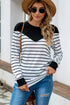 Striped Long Sleeve T-Shirt long sleeve detail