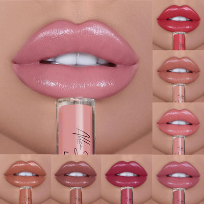 Silky Cream texture Lip Gloss vibrant shades