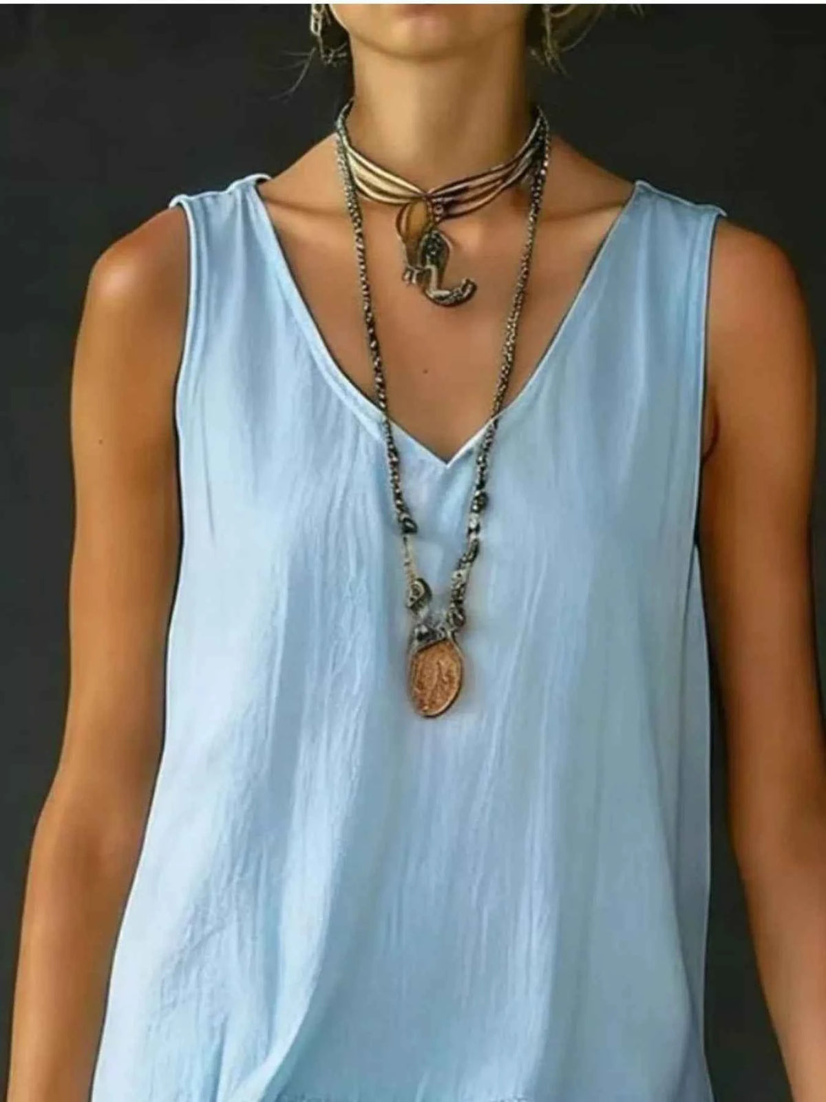 Elevate Your Wardrobe with Our Plus Size Ruffled Hem V-Neck Dress