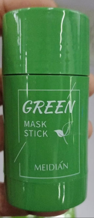 Green tea mask stick skincare treatment