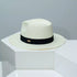 Stylish Straw Boater Hat straw design
