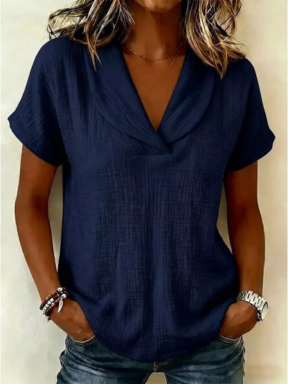Plus size casual blouse everyday style