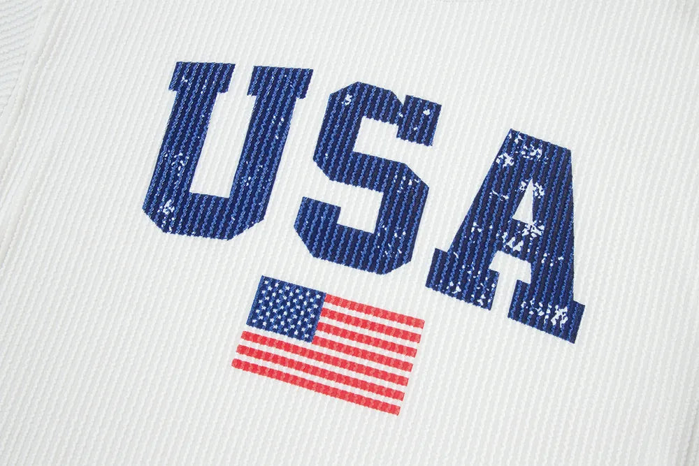 US Flag Sweatshirt US flag design