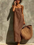 Elevate Your Wardrobe with Our Sleeveless Linen Maxi Dress