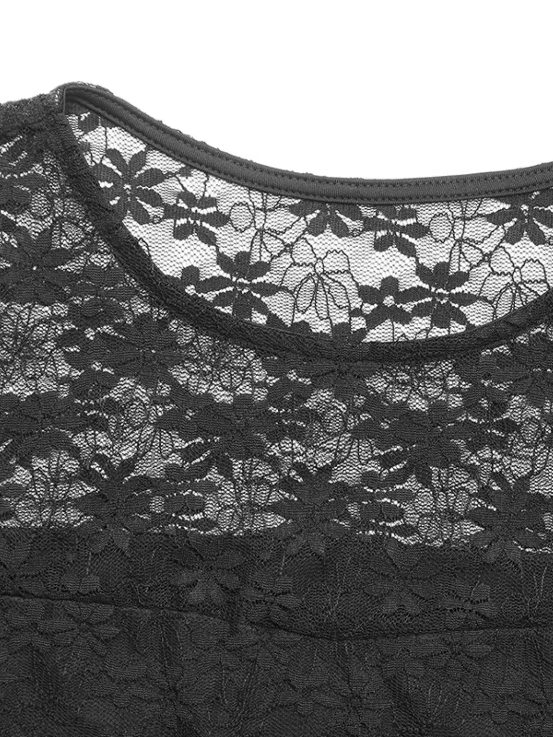 Lace Short Sleeve Top short sleeve design