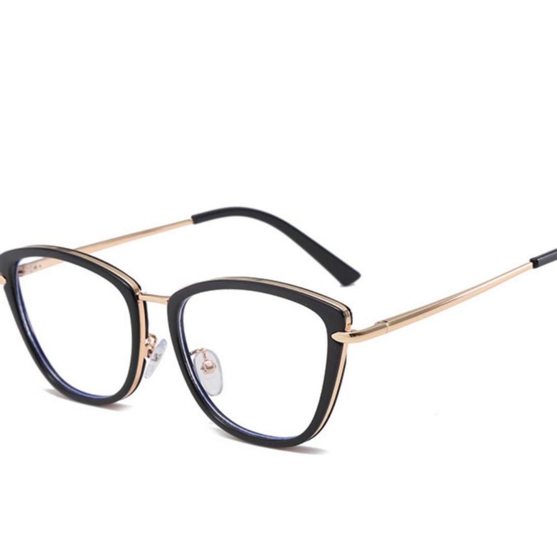 Stylish Cat-Eye Glasses metal frame