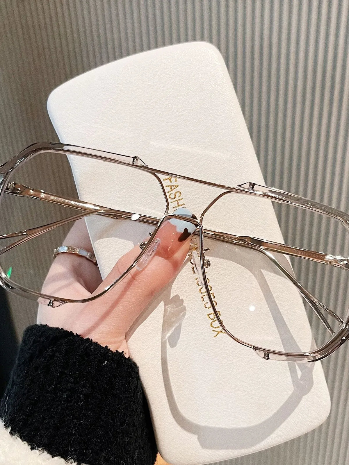Oversized UV Protection Sunglasses fashion eyewear