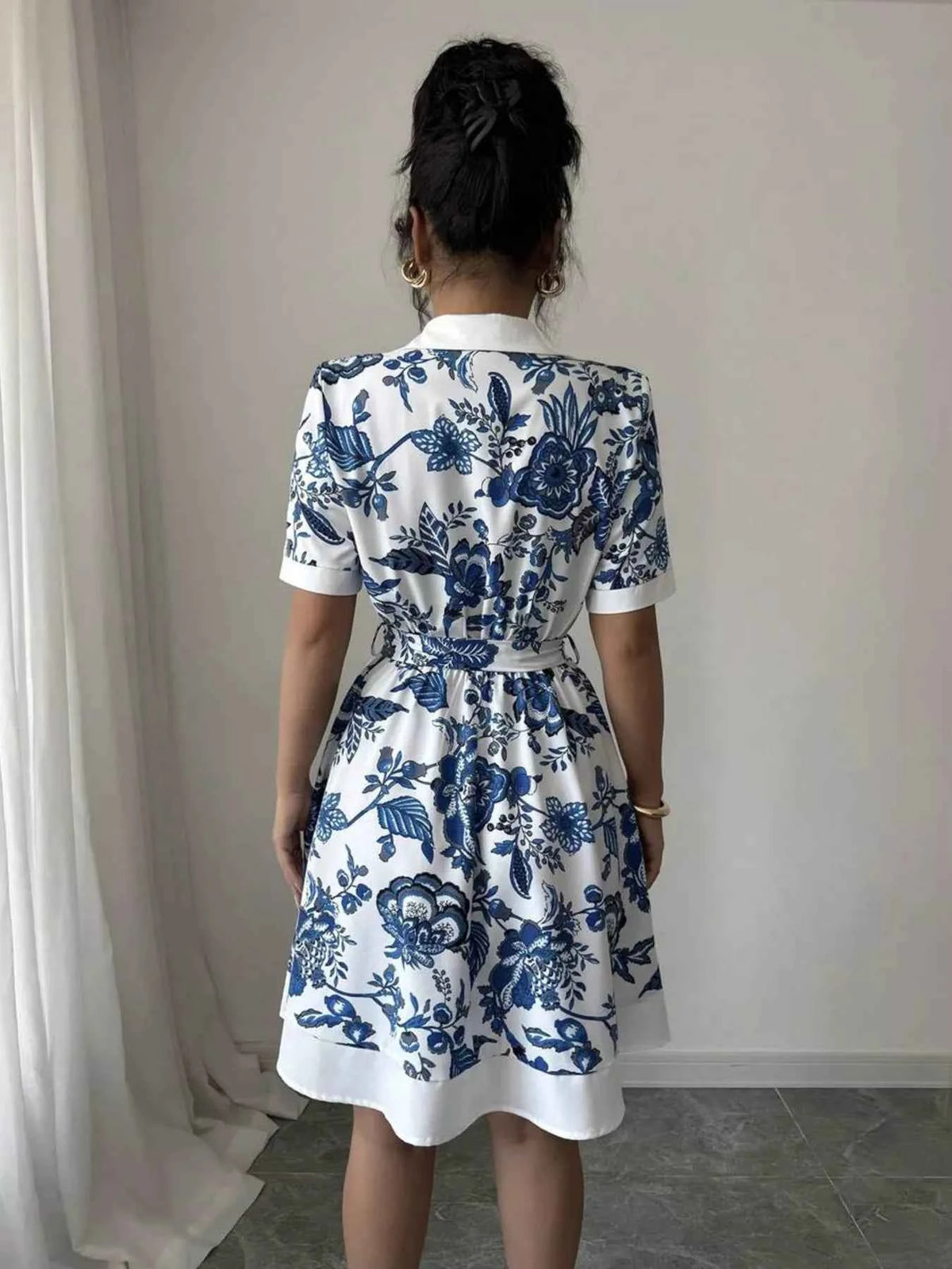 Effortlessly Chic Printed Mini Dress for Every Occasion