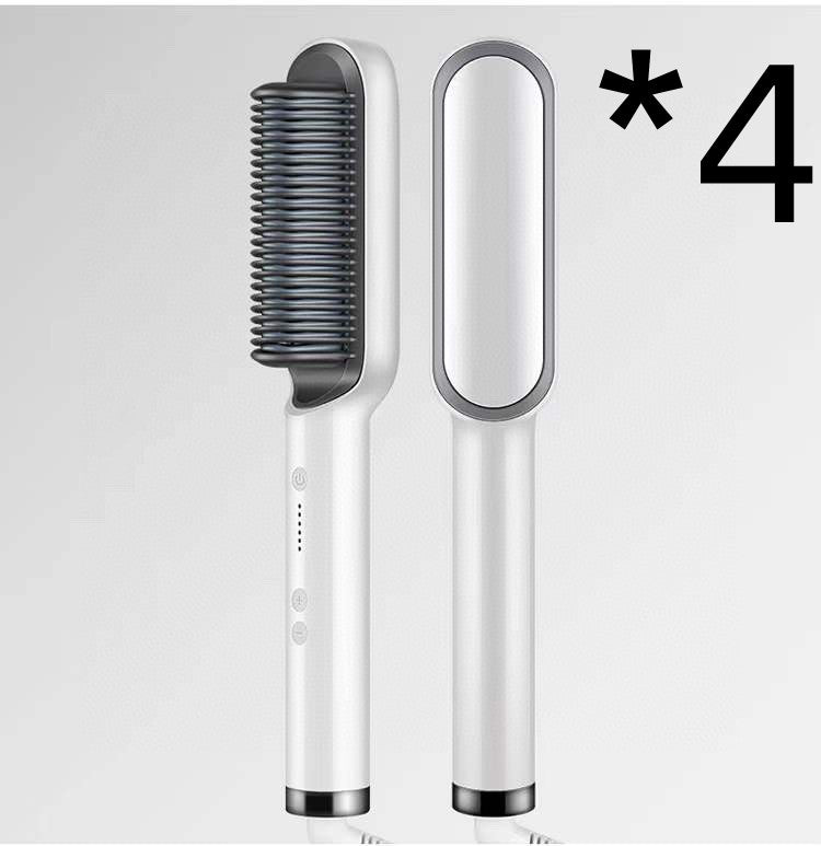 2-in-1 hair straightener and curling comb for versatile hairstyles
