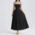 Elegant Summer Flared Strap Dress – Floral Style showcasing flared design and stunning floral patterns for summer elegance.