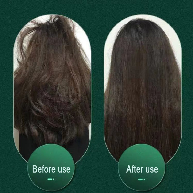 2-in-1 hair straightener and curling comb for versatile hairstyles