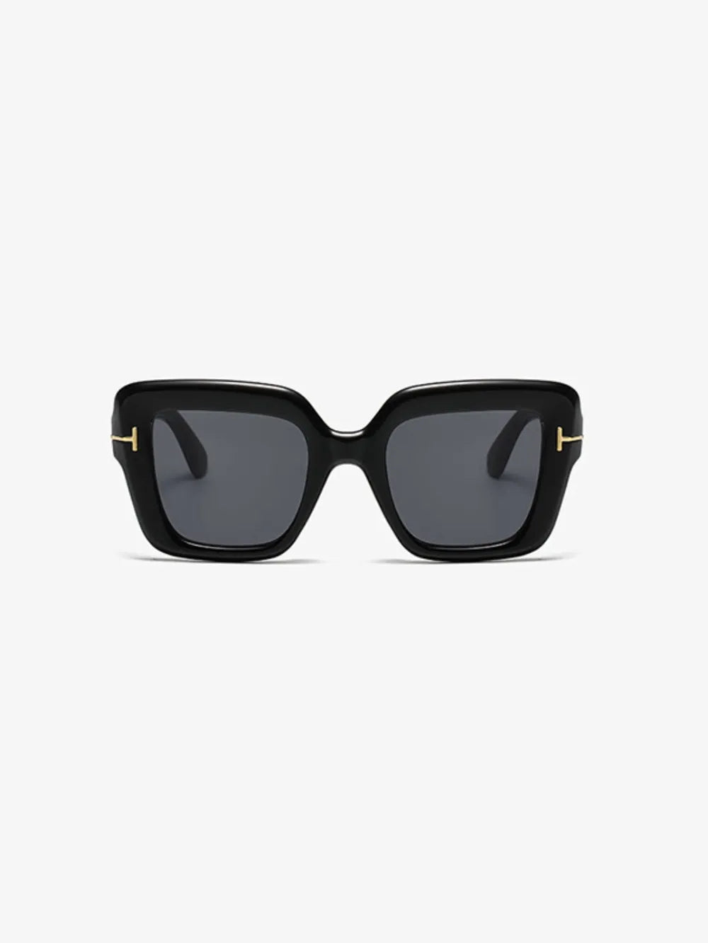 Polycarbonate frame square sunglasses modern square design